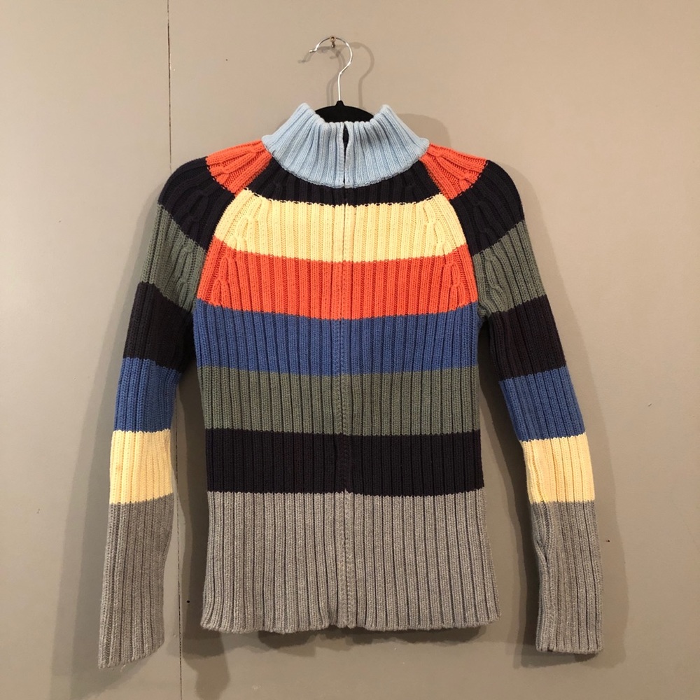 SOLD // 90s Tommy Hilfiger zip-up mock-neck